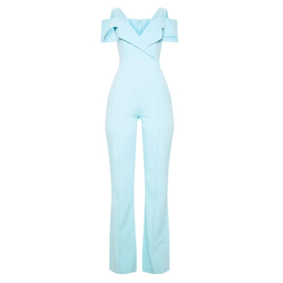 Aqua jumpsuit - Picture 2 of 6